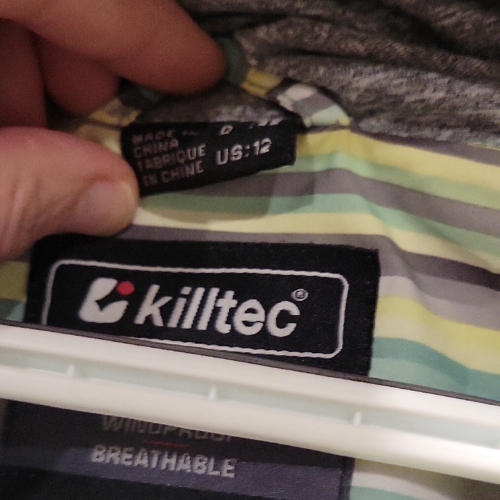 Killtec Brand Striped Multicolor Women's Jacket - Picture 8 of 8